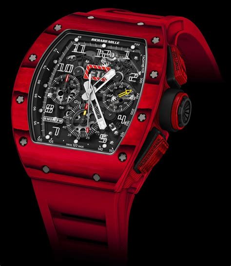 Richard Mille RM 011 RED TPT Quartz Watch 